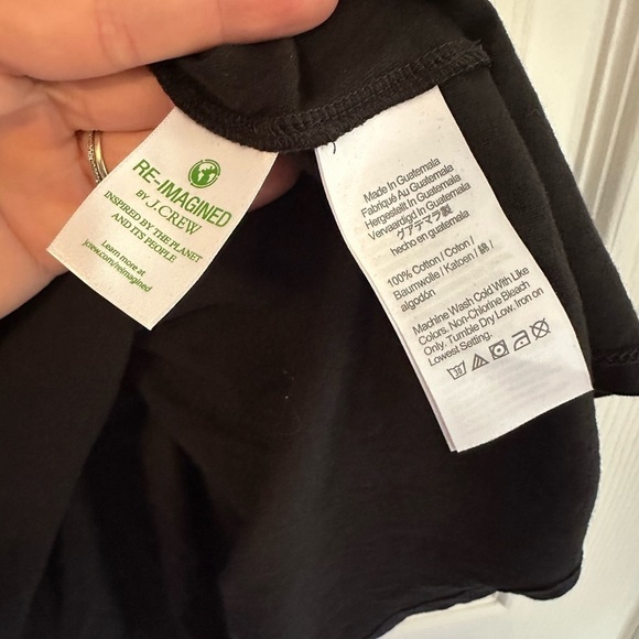 J. Crew Black Tiered Dress BG209 - Picture 8 of 9